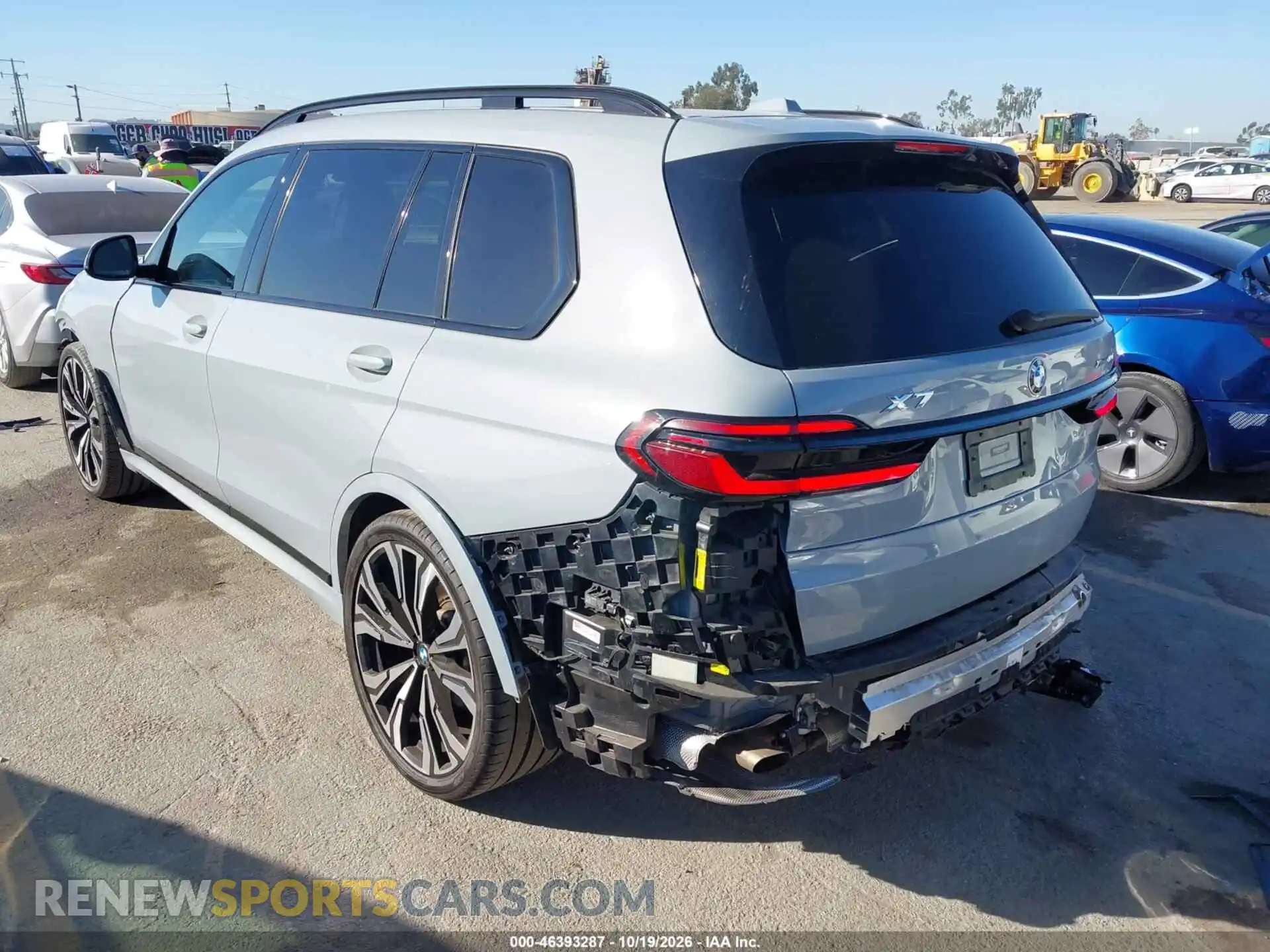 3 fotografías del automóvil dañado 5UX23EM09R9T12557 BMW X7 2024