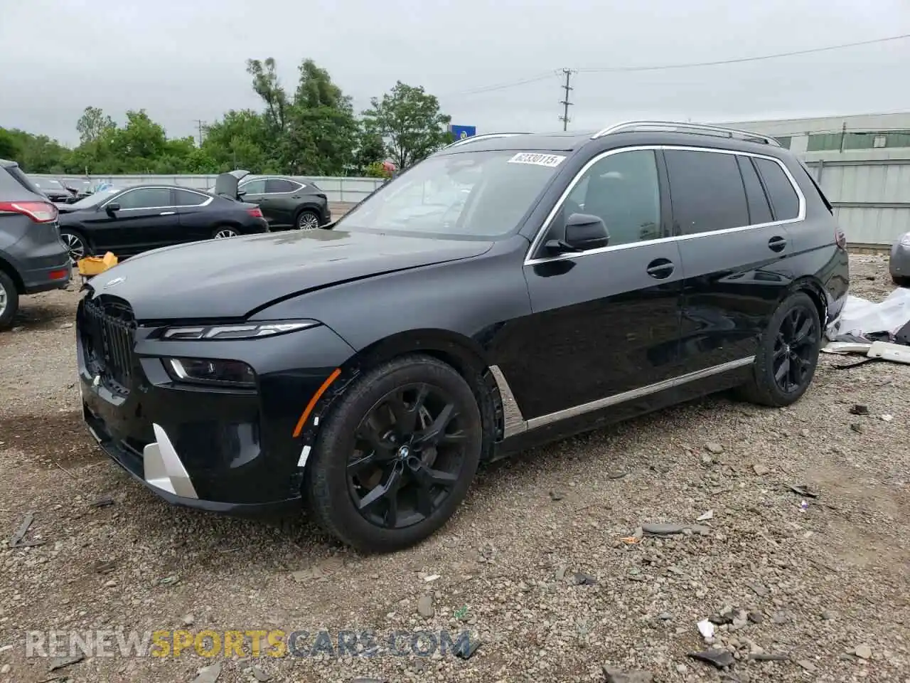 1 fotografías del automóvil dañado 5UX23EM0XR9S31311 BMW X7 2024