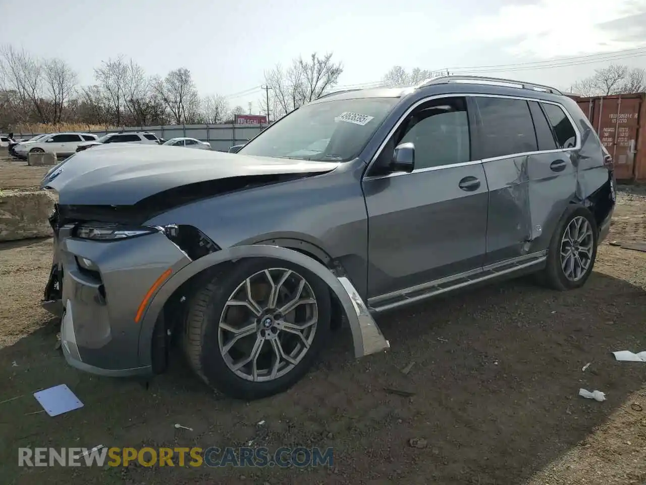 1 Photograph of a damaged car 5UX23EM0XR9S60730 BMW X7 2024
