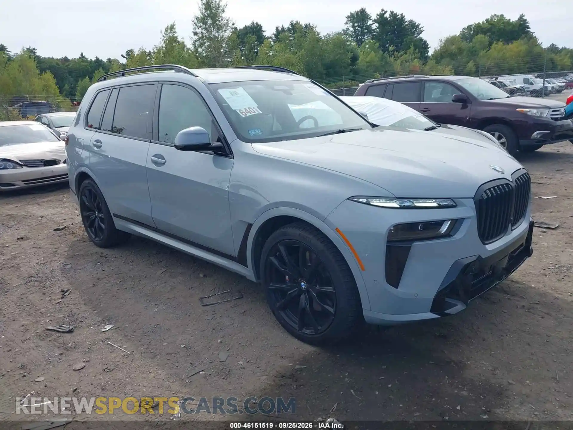 1 Photograph of a damaged car 5UX23EM0XR9U59986 BMW X7 2024