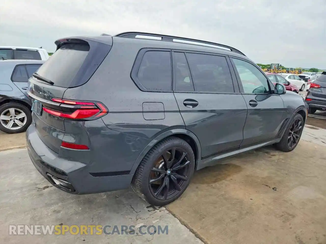 3 fotografías del automóvil dañado 5UX23EM0XR9W07201 BMW X7 2024