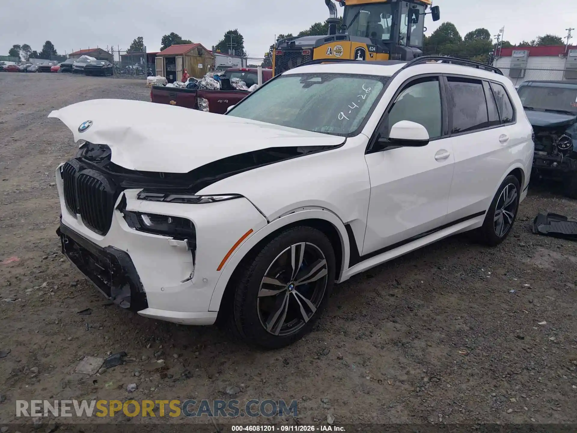 2 Photograph of a damaged car 5UX23EM00S9Z78695 BMW X7 2025