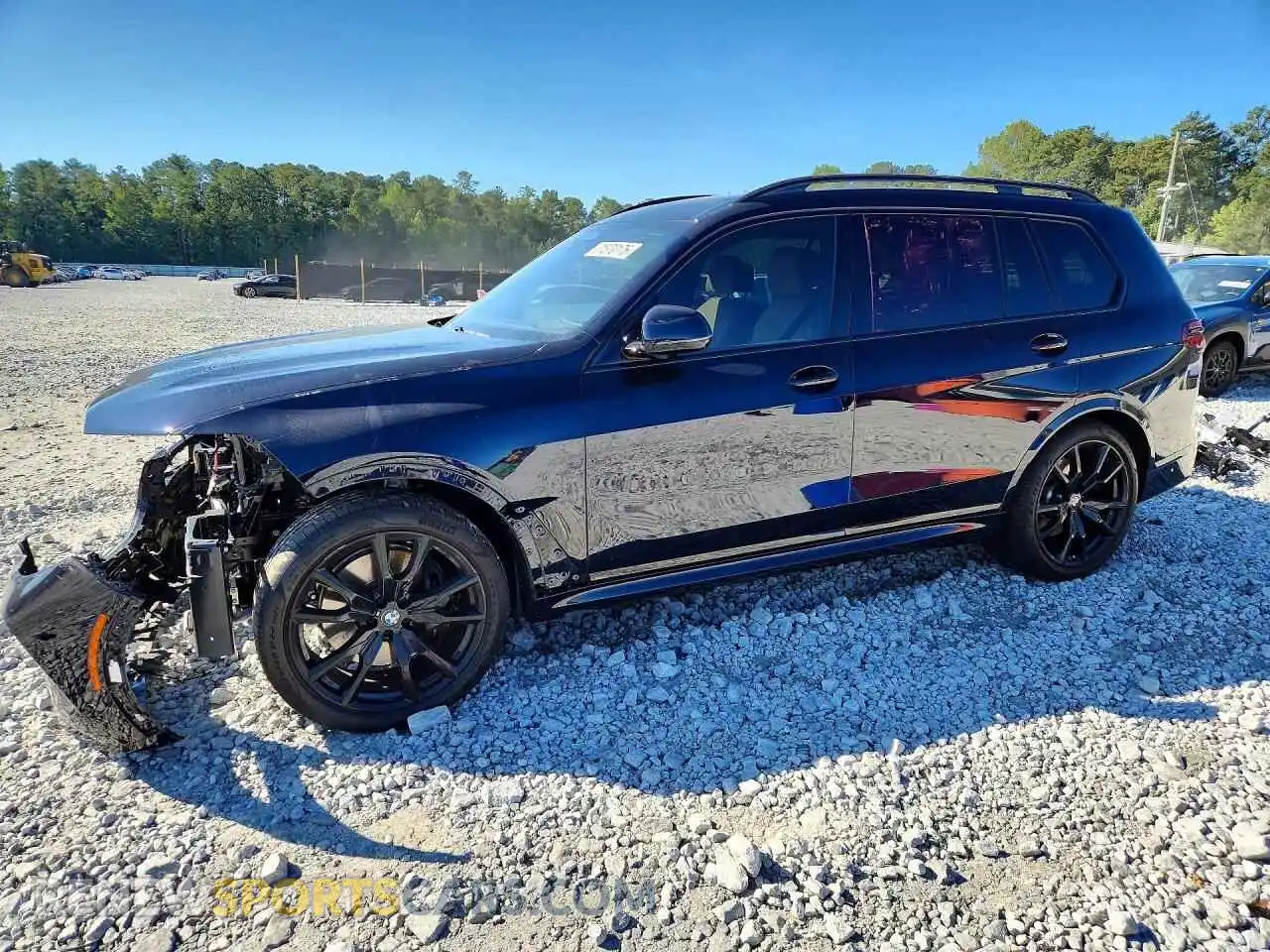 1 fotografías del automóvil dañado 5UX23EM01S9Y07762 BMW X7 2025