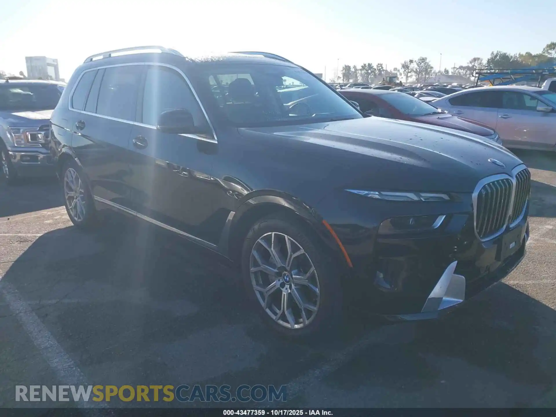 1 fotografías del automóvil dañado 5UX23EM03S9X05153 BMW X7 2025