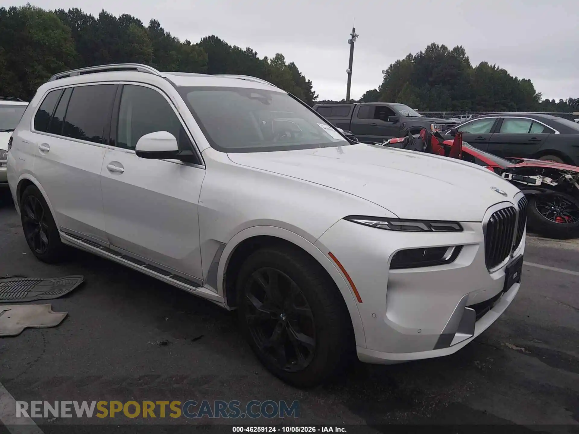 1 fotografías del automóvil dañado 5UX23EM03S9Z24646 BMW X7 2025