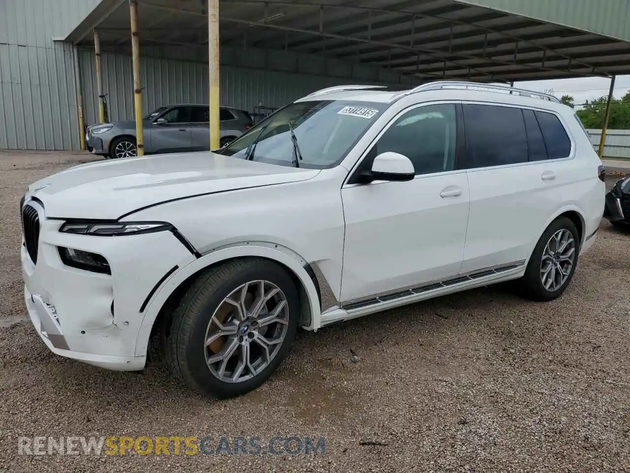 1 Photograph of a damaged car 5UX23EM03S9Z52298 BMW X7 2025