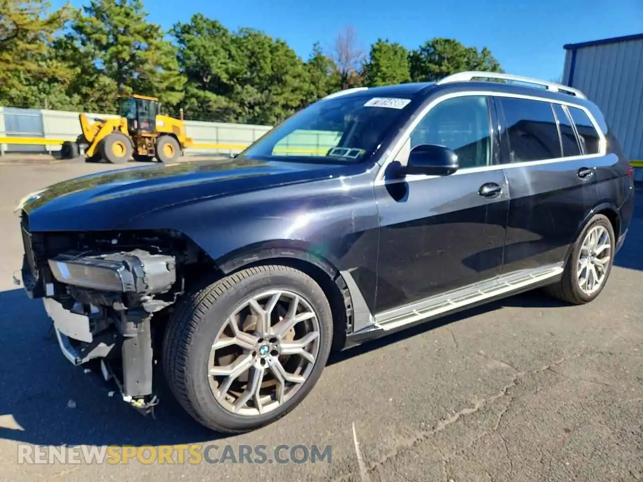 1 Фотография поврежденного автомобиля 5UX23EM06S9Y27408 BMW X7 2025