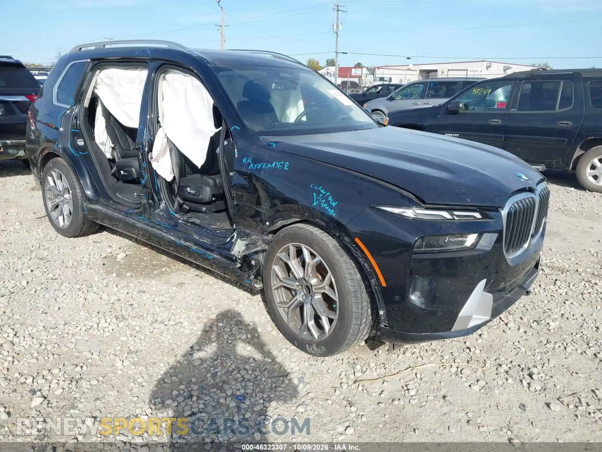 1 Фотография поврежденного автомобиля 5UX23EM0XS9X78195 BMW X7 2025