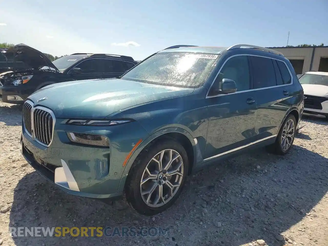 1 fotografías del automóvil dañado 5UX23EM0XS9Y24916 BMW X7 2025