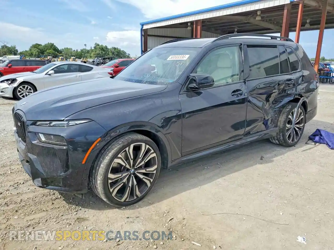 1 fotografías del automóvil dañado 5UX33EM06S9Y31091 BMW X7 2025