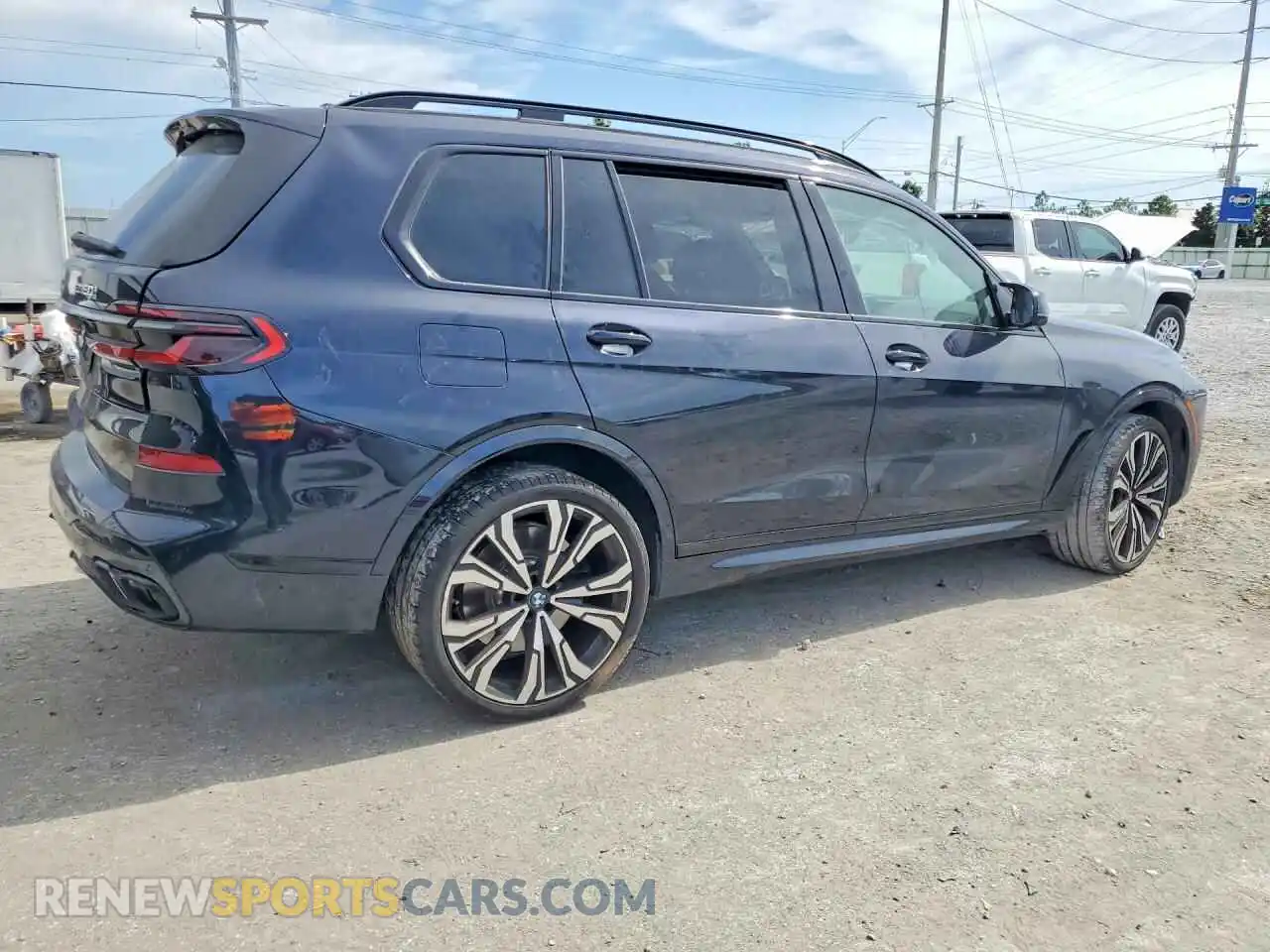 3 fotografías del automóvil dañado 5UX33EM06S9Y31091 BMW X7 2025
