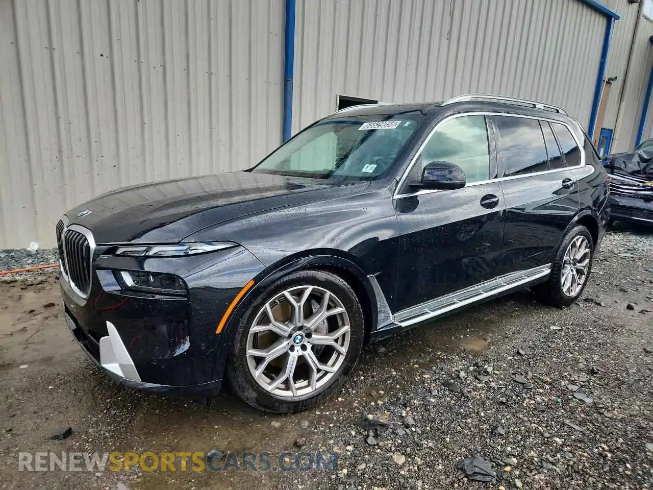 1 Photograph of a damaged car 5UX23EM02V9514442 BMW X7 2027