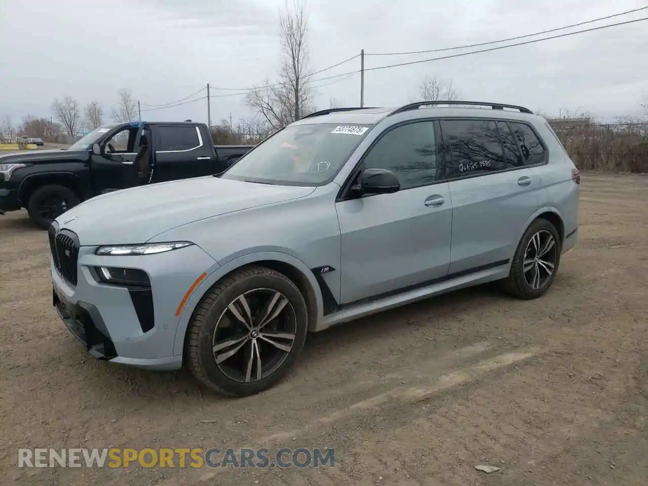 1 Photograph of a damaged car 5UX33EM0XR9S46475 BMW X7 M60I 2024