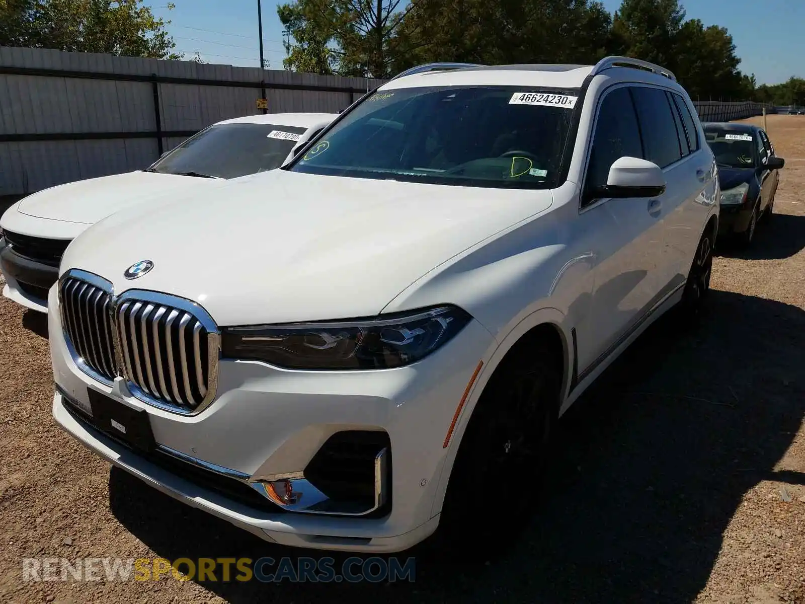 2 Photograph of a damaged car 5UXCW2C05L9C02711 BMW X7 XDRIVE4 2020