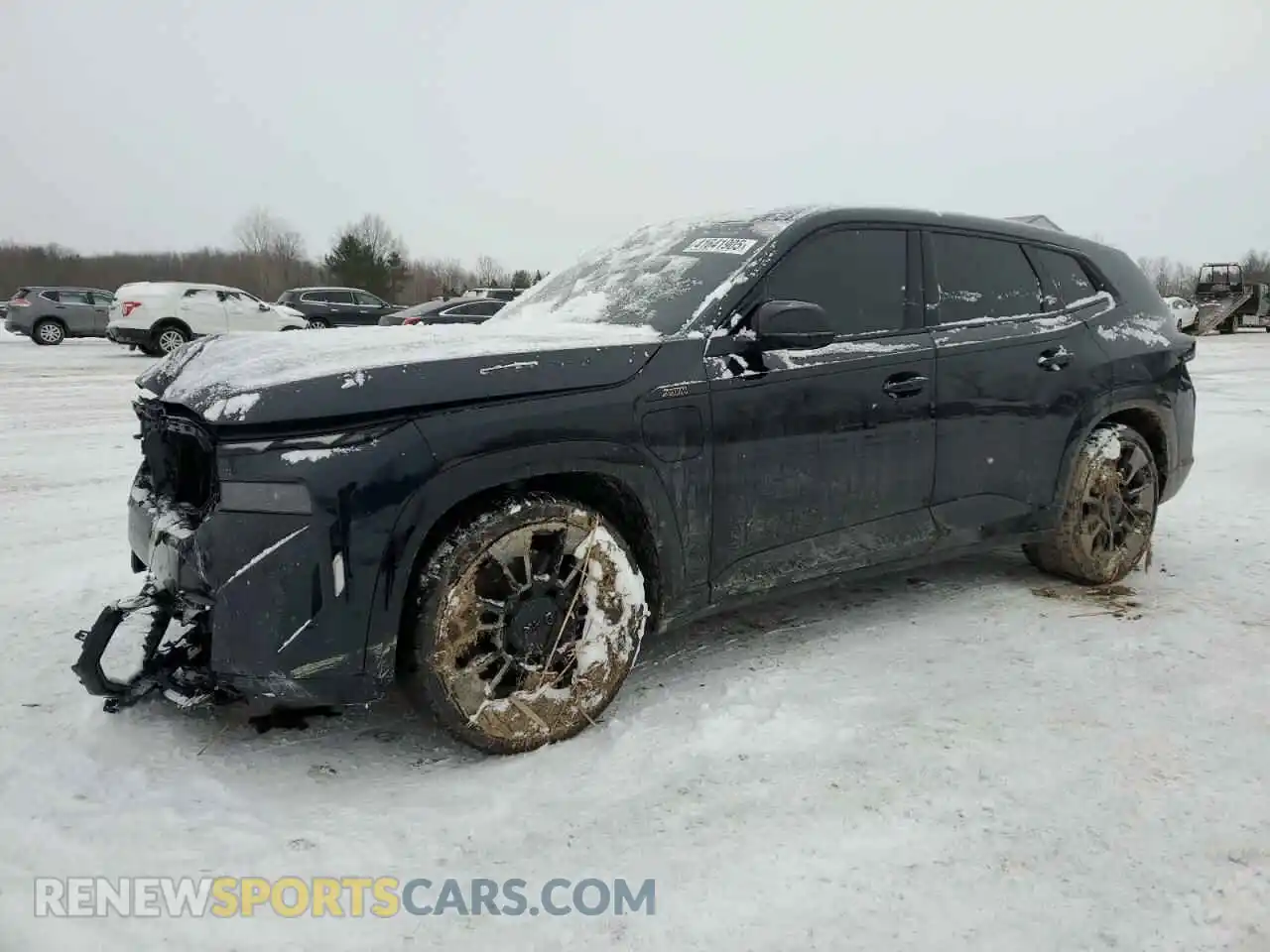 1 Photograph of a damaged car 5YM23CS05P9S28460 BMW XM 2023