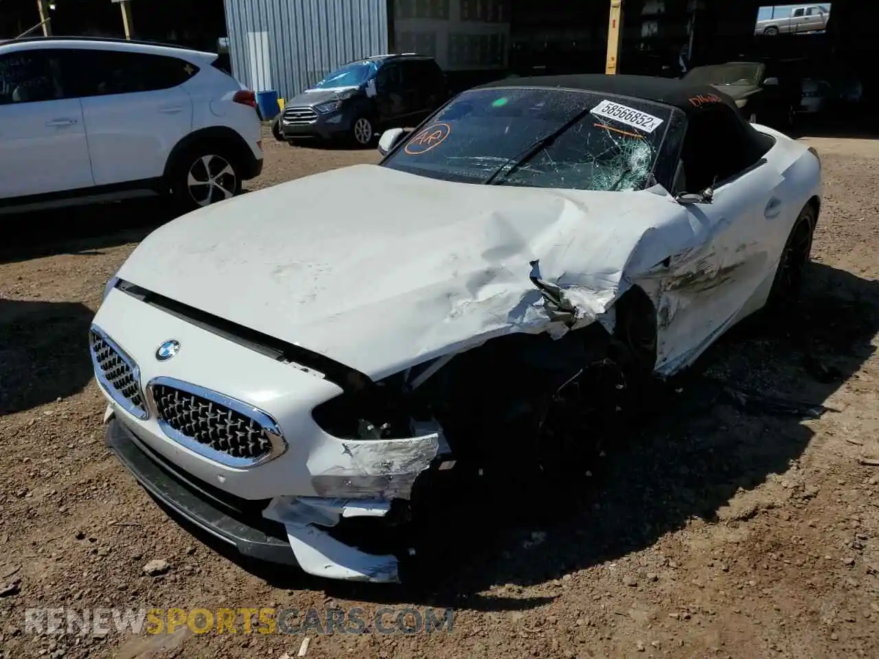 2 Photograph of a damaged car WBAHF3C58KWW29416 BMW Z4 2019