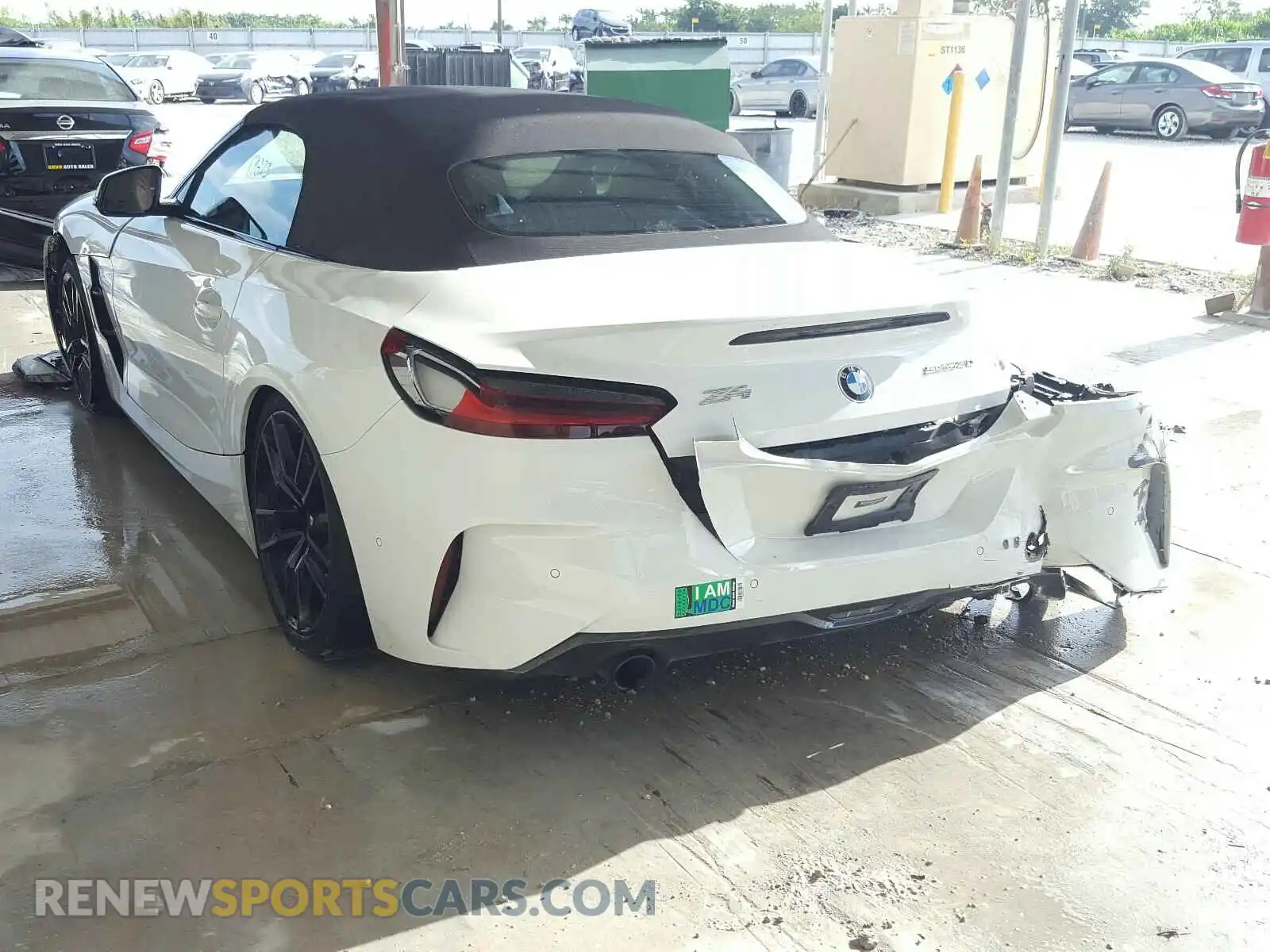 3 Photograph of a damaged car WBAHF3C59KWW46189 BMW Z4 2019