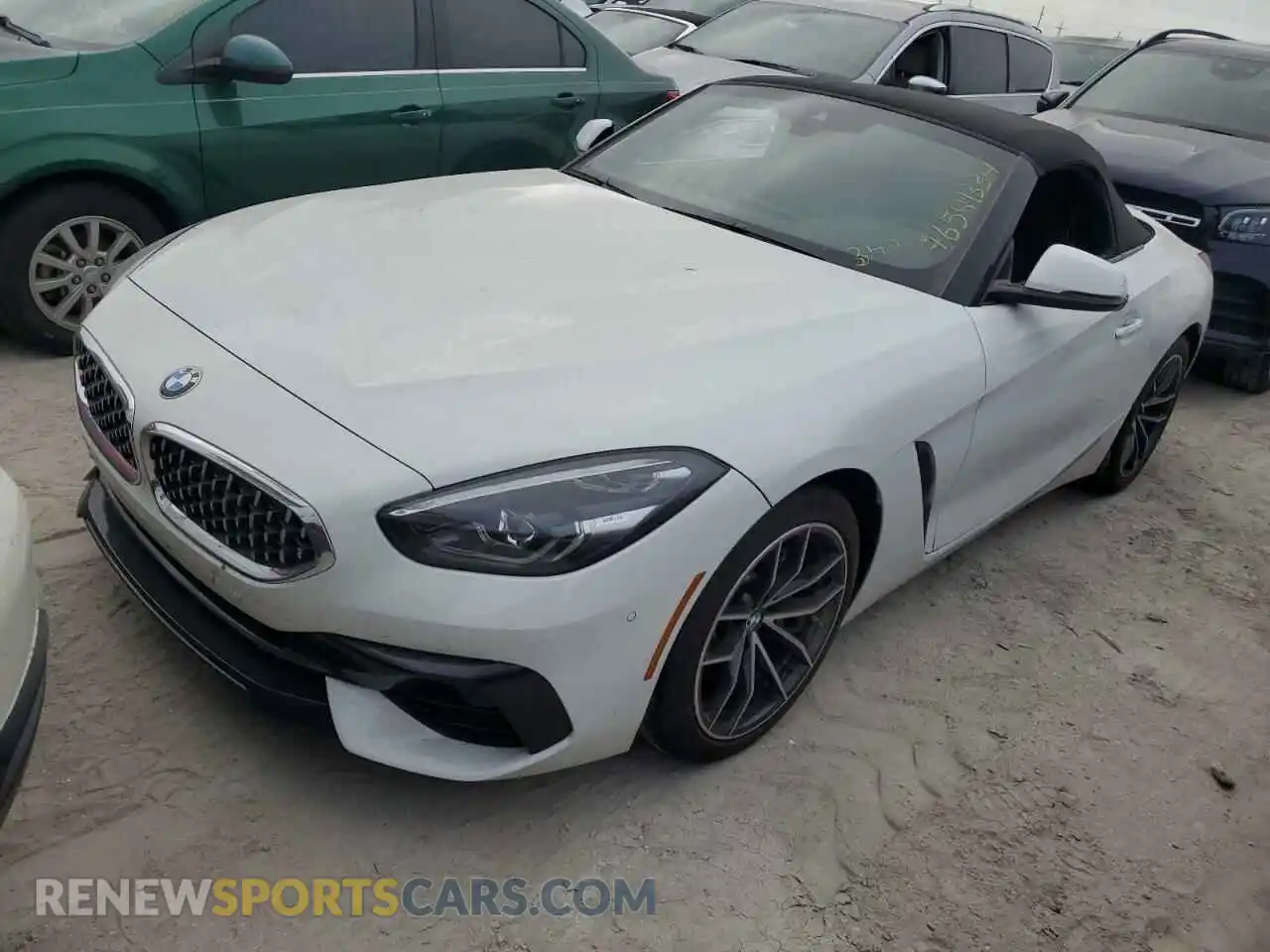 1 Photograph of a damaged car WBAHF3C5XKWW28607 BMW Z4 2019