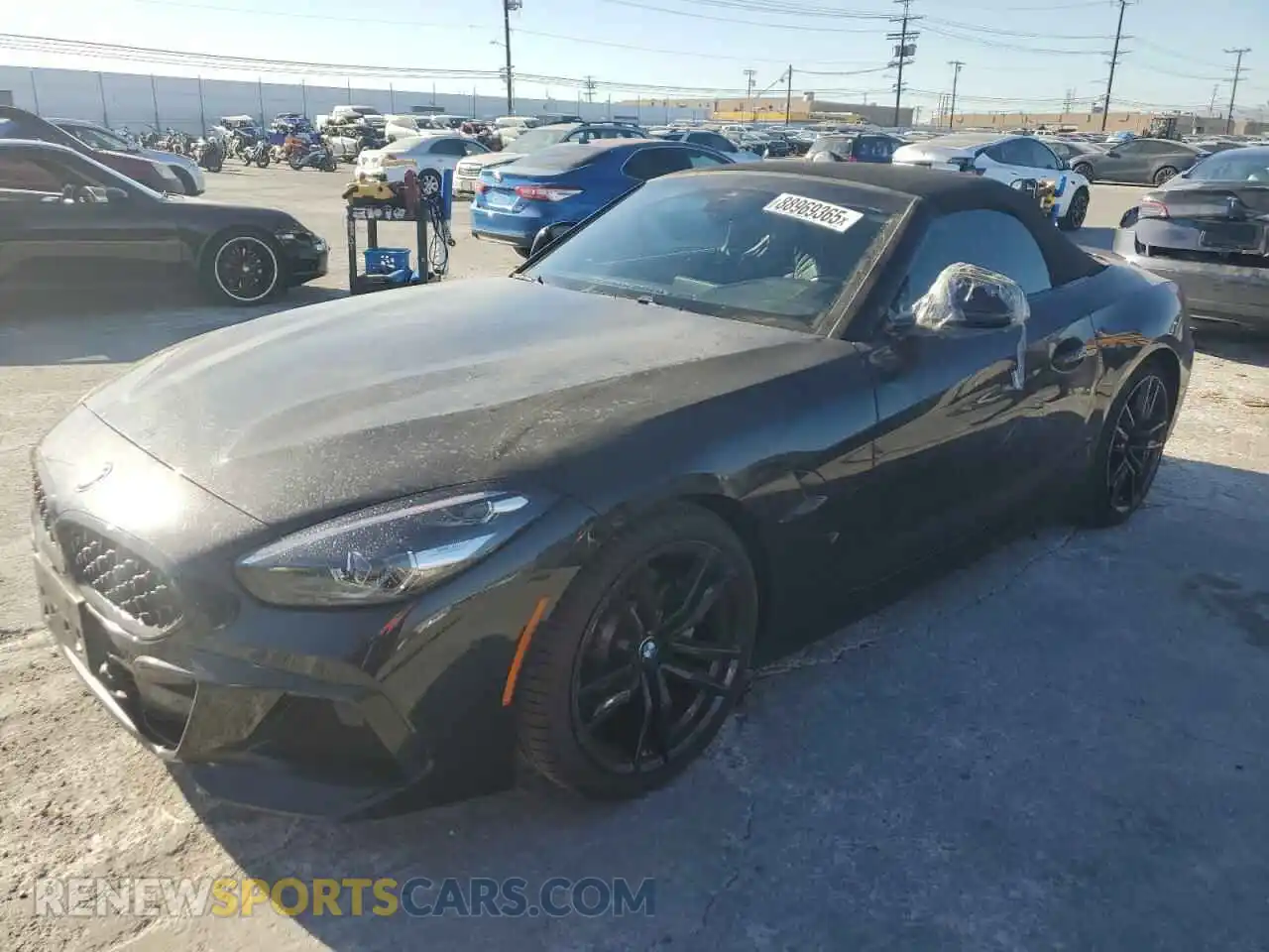 1 Photograph of a damaged car WBAHF3C02LWW54463 BMW Z4 2020