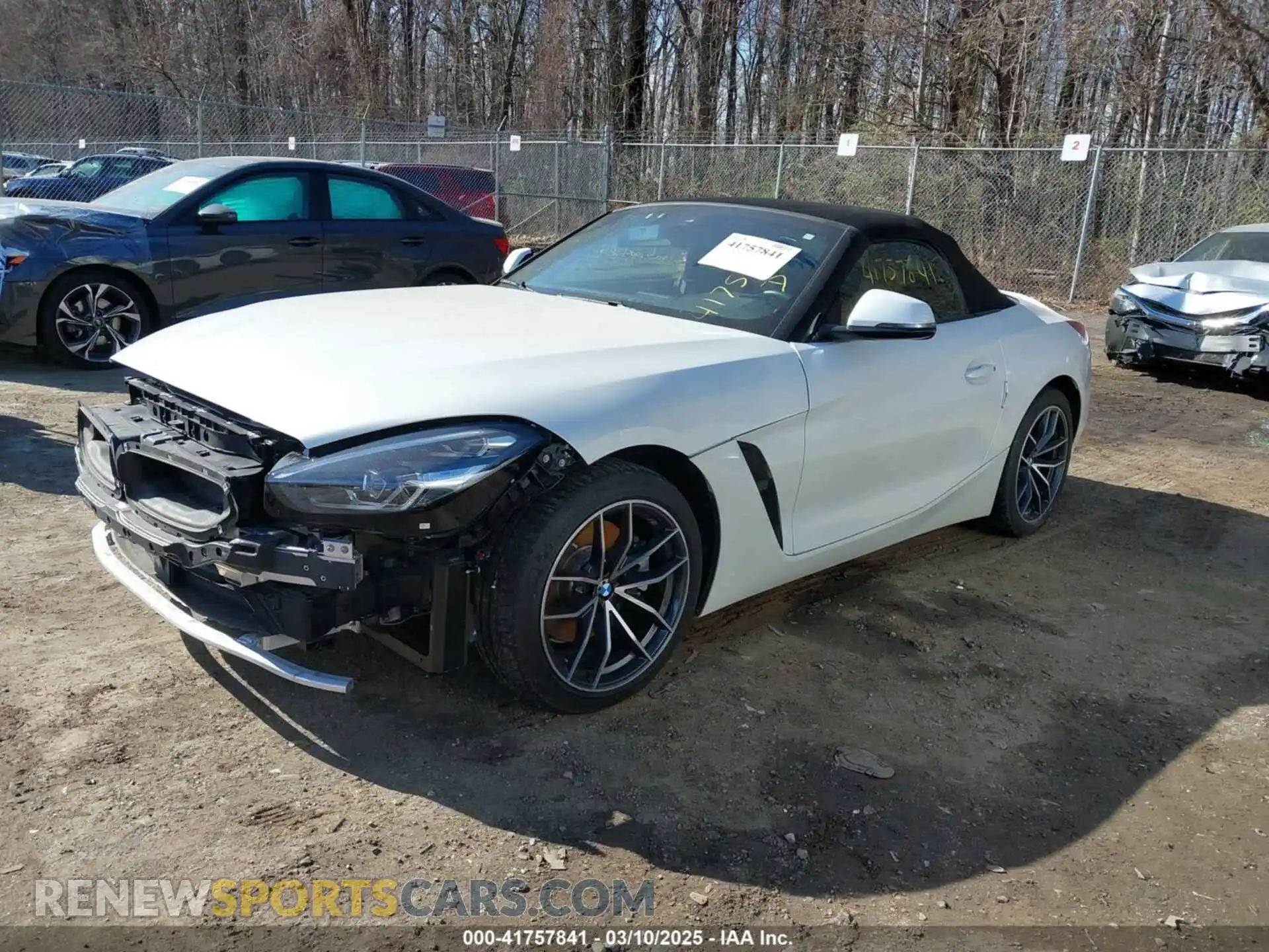 2 Photograph of a damaged car WBAHF3C09LWW54993 BMW Z4 2020