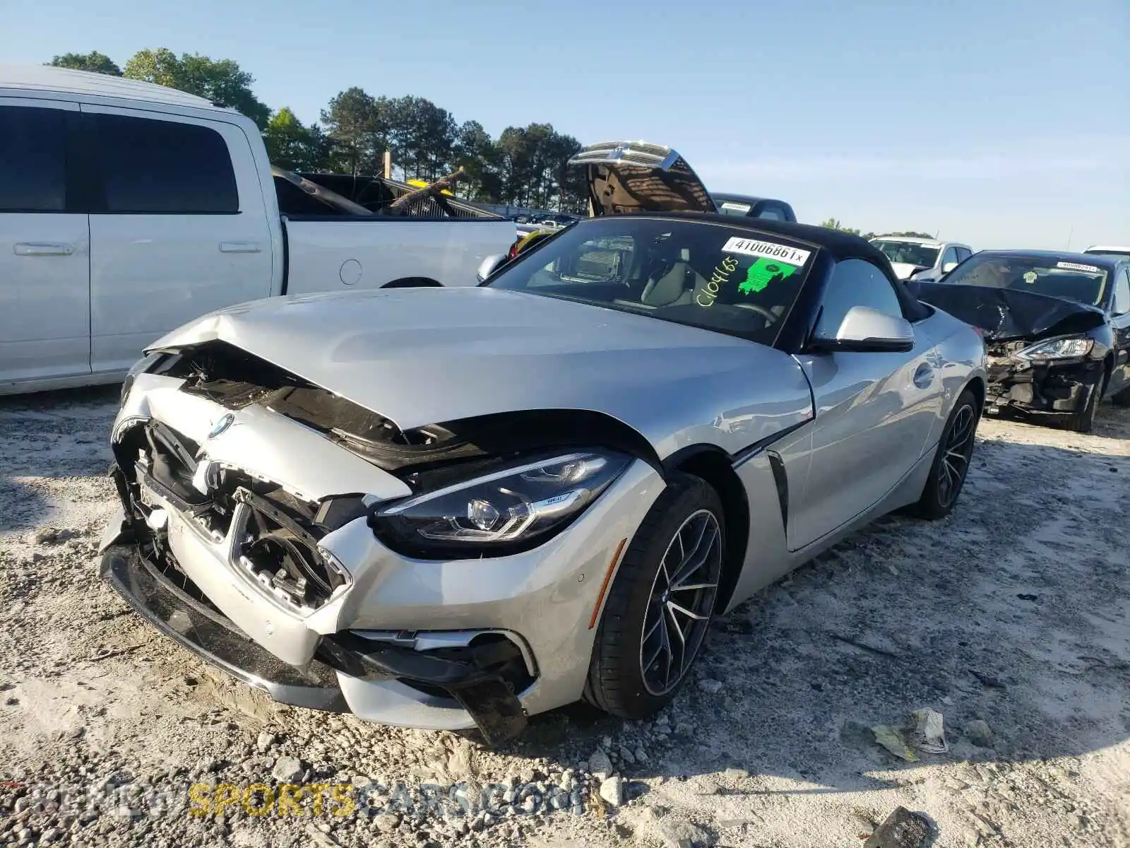 2 Photograph of a damaged car WBAHF3C0XLWW70720 BMW Z4 2020