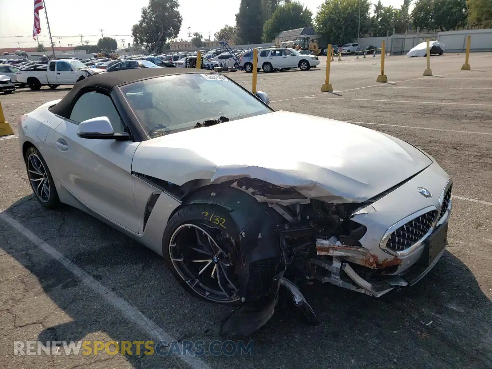 1 fotografías del automóvil dañado WBAHF3C05MWX24104 BMW Z4 2021