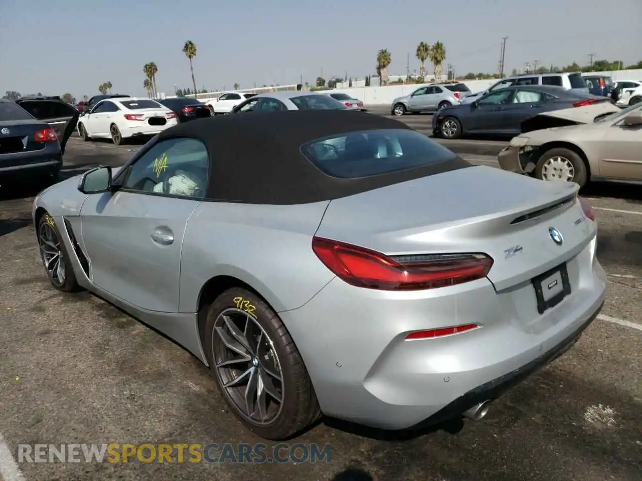 3 fotografías del automóvil dañado WBAHF3C05MWX24104 BMW Z4 2021