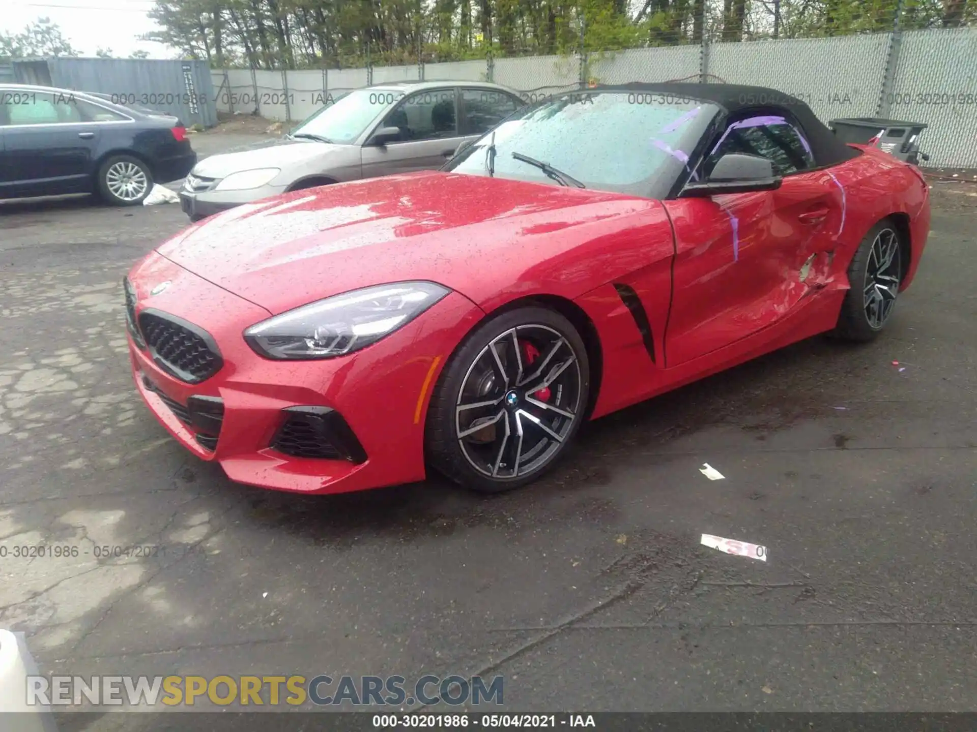 2 Photograph of a damaged car WBAHF9C09MWX15084 BMW Z4 2021