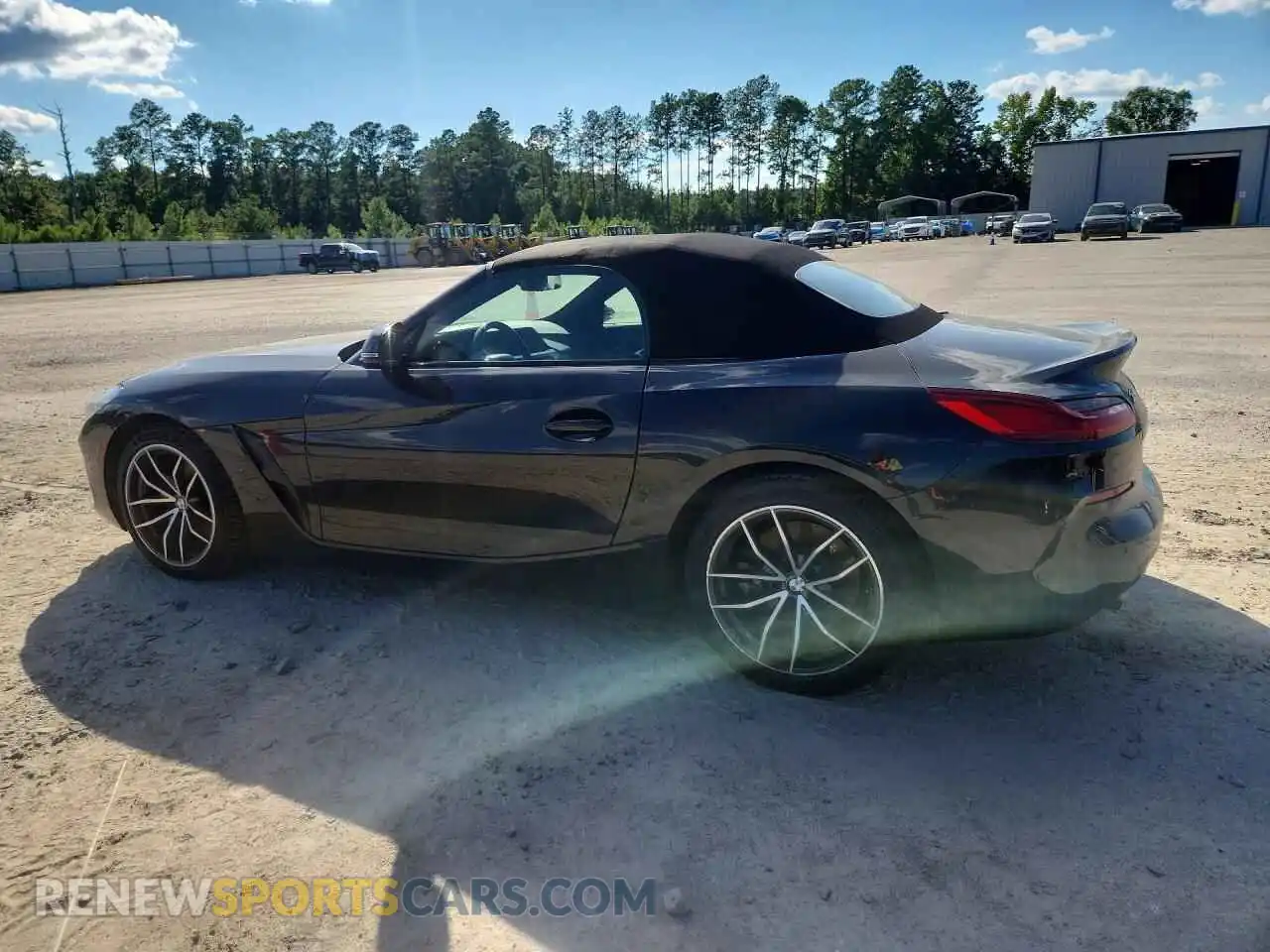 2 Photograph of a damaged car WBAHF3C00NWX79092 BMW Z4 2022