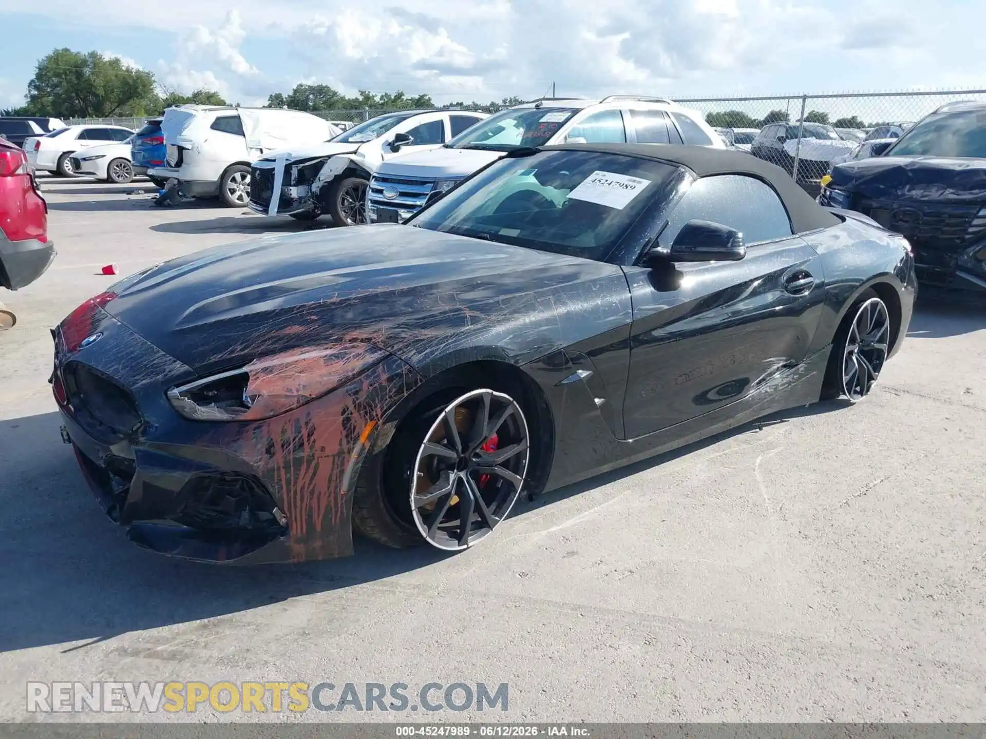 2 Photograph of a damaged car WBAHF9C03SWY46783 BMW Z4 2025