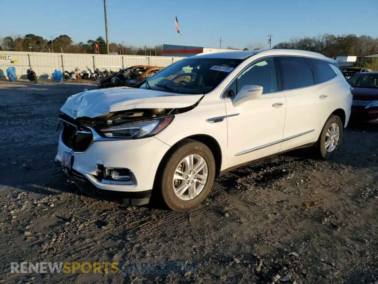 1 Photograph of a damaged car 5GAERAKW2KJ272356 BUICK ENCLAVE 2019