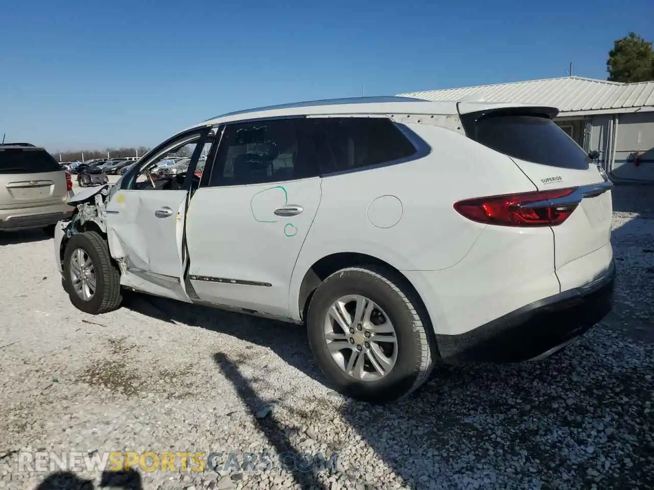 2 fotografías del automóvil dañado 5GAERBKW5KJ275242 BUICK ENCLAVE 2019
