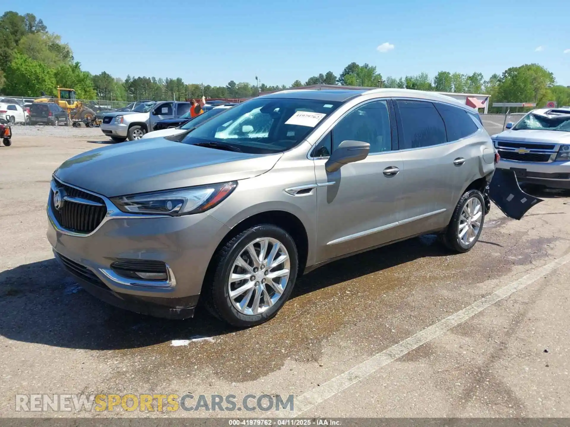 2 Photograph of a damaged car 5GAERBKW9KJ137283 BUICK ENCLAVE 2019
