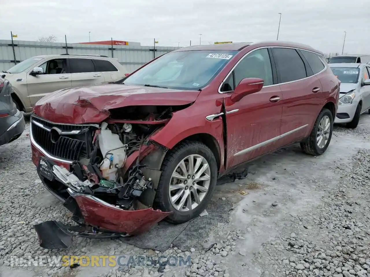 1 Photograph of a damaged car 5GAERCKW2KJ275785 BUICK ENCLAVE 2019