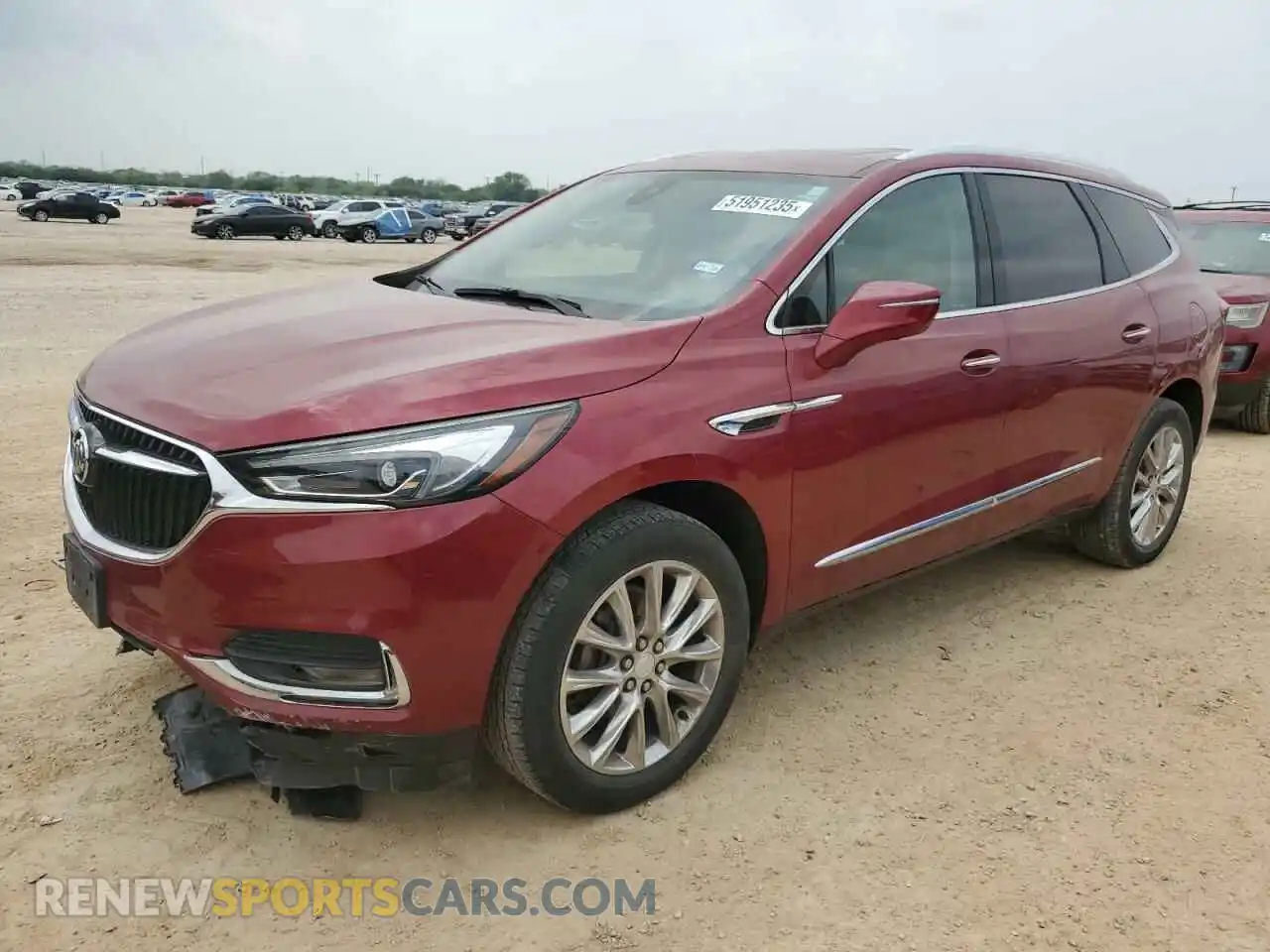 1 Photograph of a damaged car 5GAERCKW4KJ248247 BUICK ENCLAVE 2019