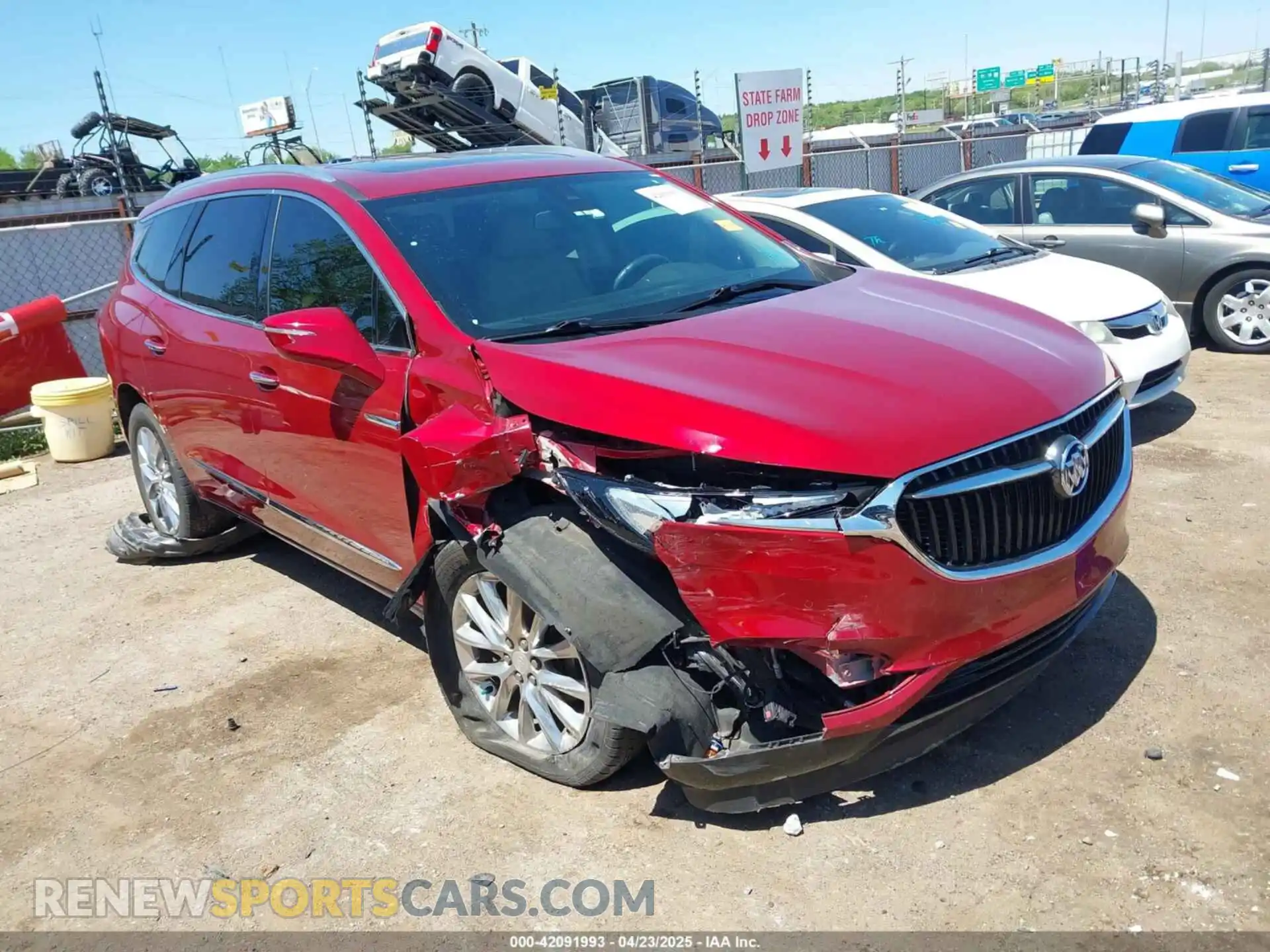 1 Photograph of a damaged car 5GAERCKW9KJ253198 BUICK ENCLAVE 2019