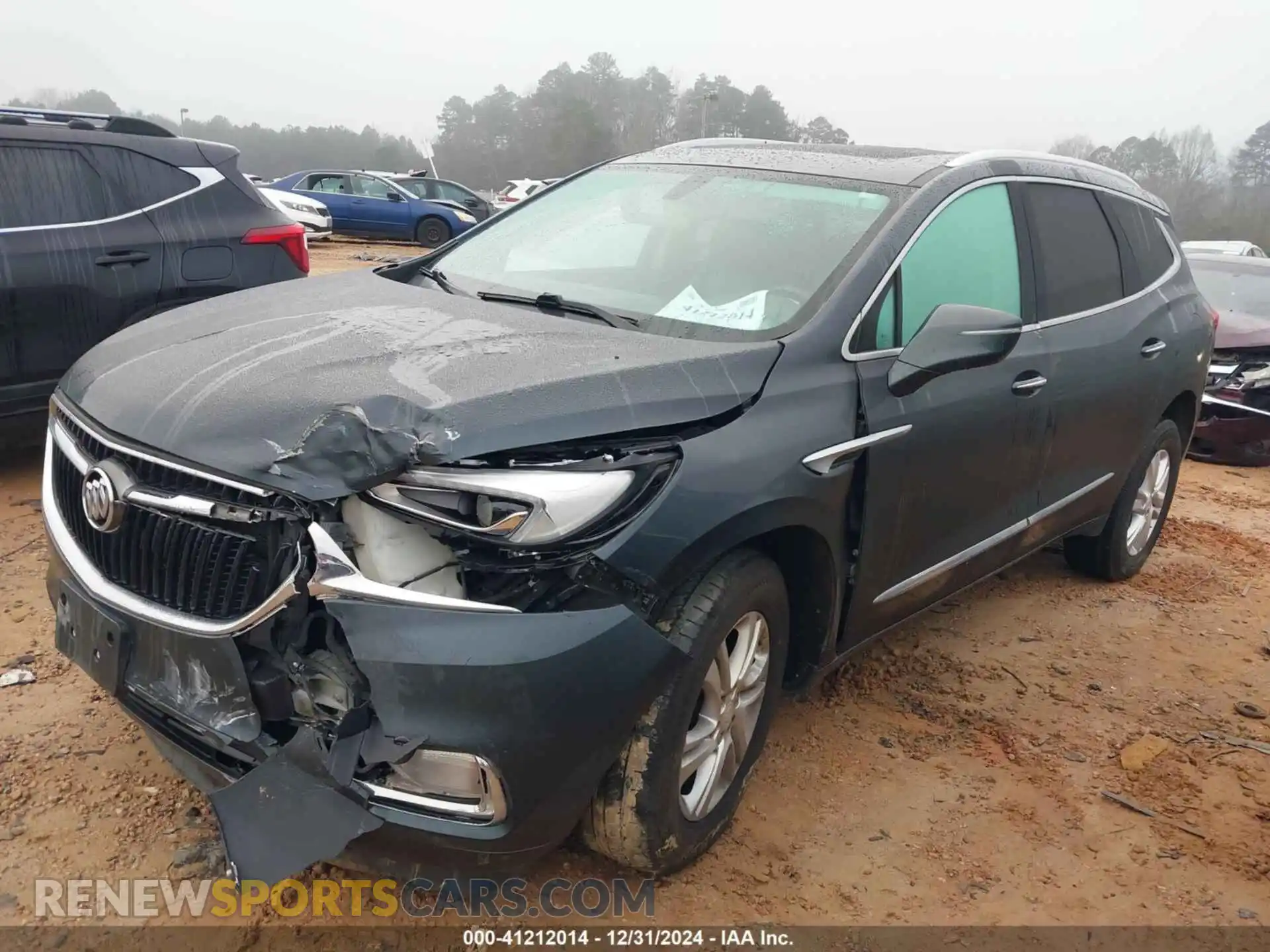 2 Photograph of a damaged car 5GAEVAKW8KJ100666 BUICK ENCLAVE 2019
