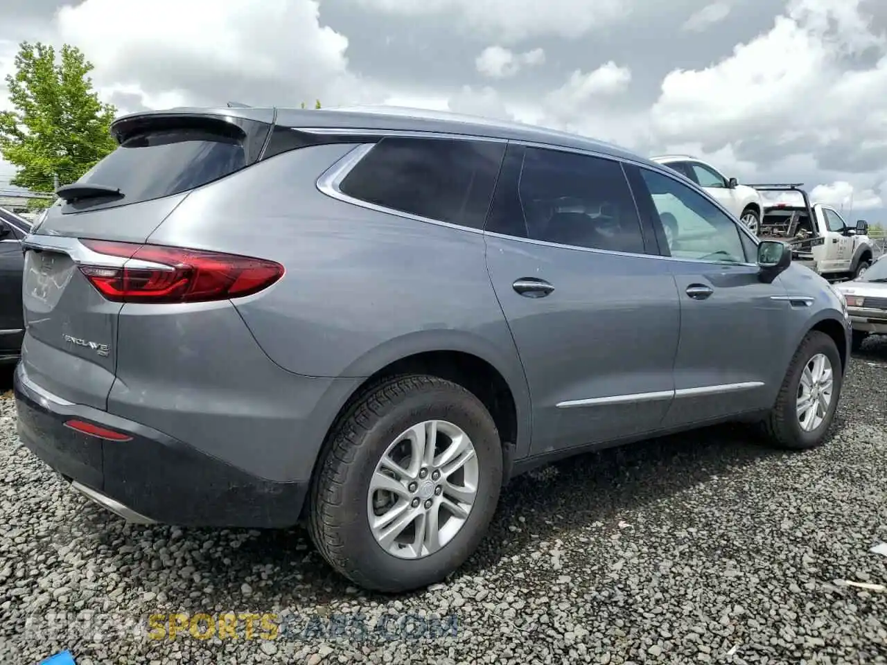 3 fotografías del automóvil dañado 5GAEVBKW5KJ202562 BUICK ENCLAVE 2019