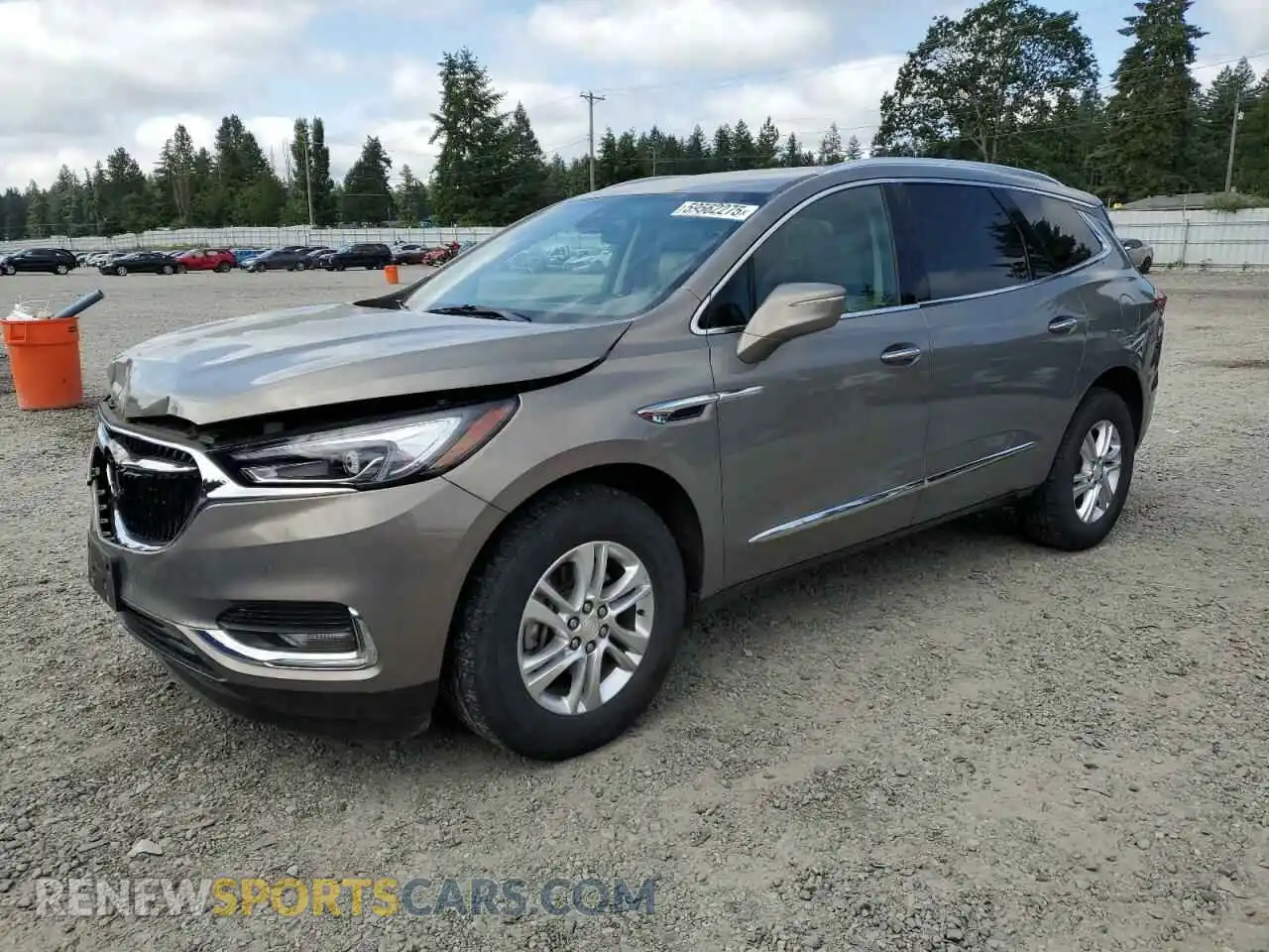 1 Photograph of a damaged car 5GAEVBKW9KJ253997 BUICK ENCLAVE 2019