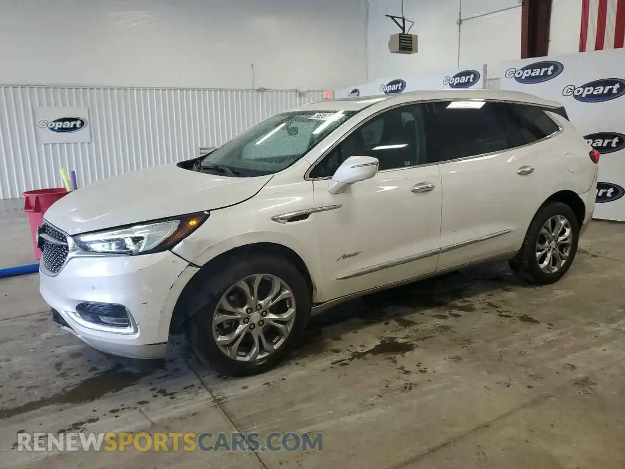 1 Photograph of a damaged car 5GAEVCKW9KJ163772 BUICK ENCLAVE 2019