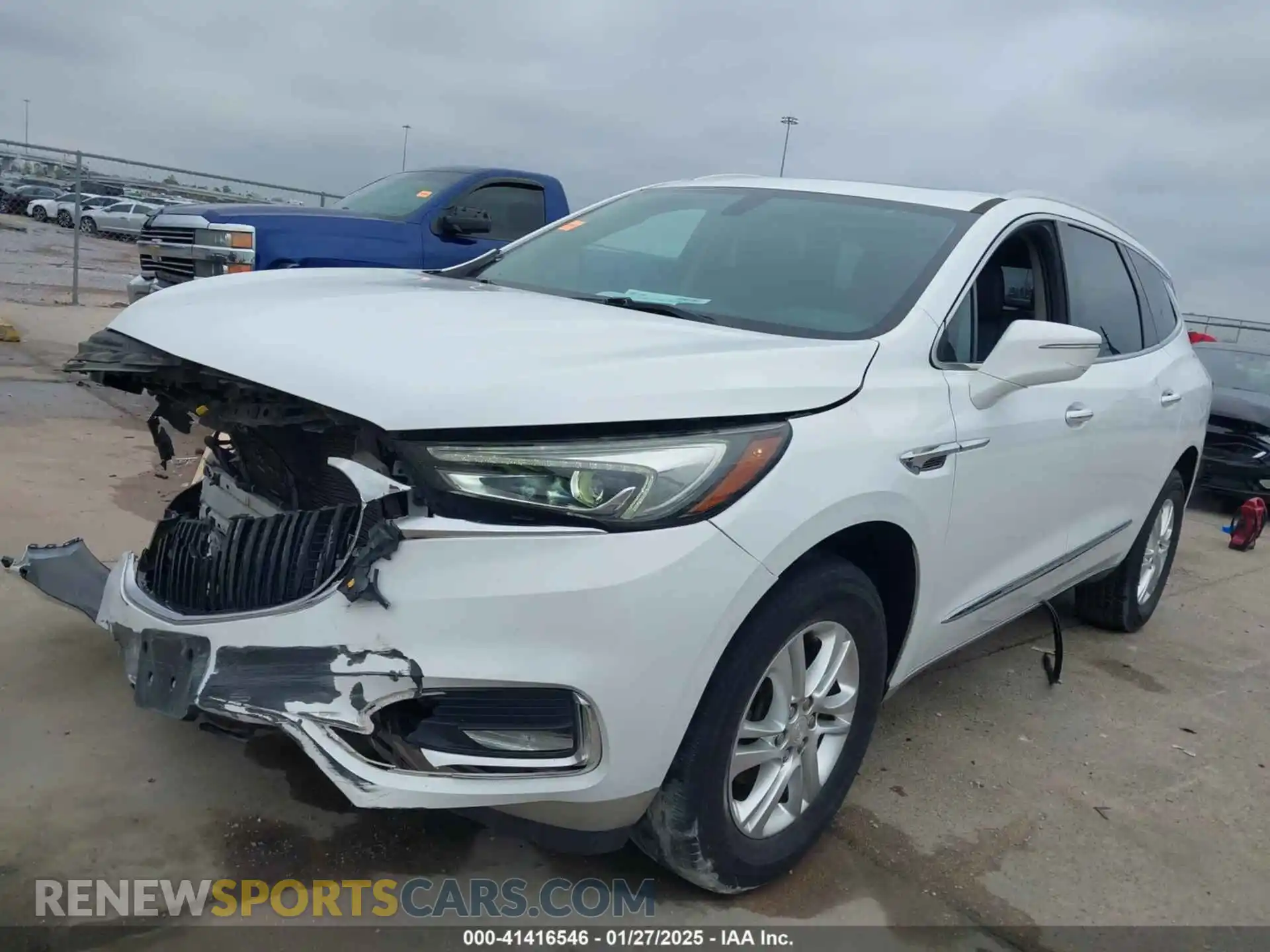2 fotografías del automóvil dañado 5GAERBKW6LJ203743 BUICK ENCLAVE 2020