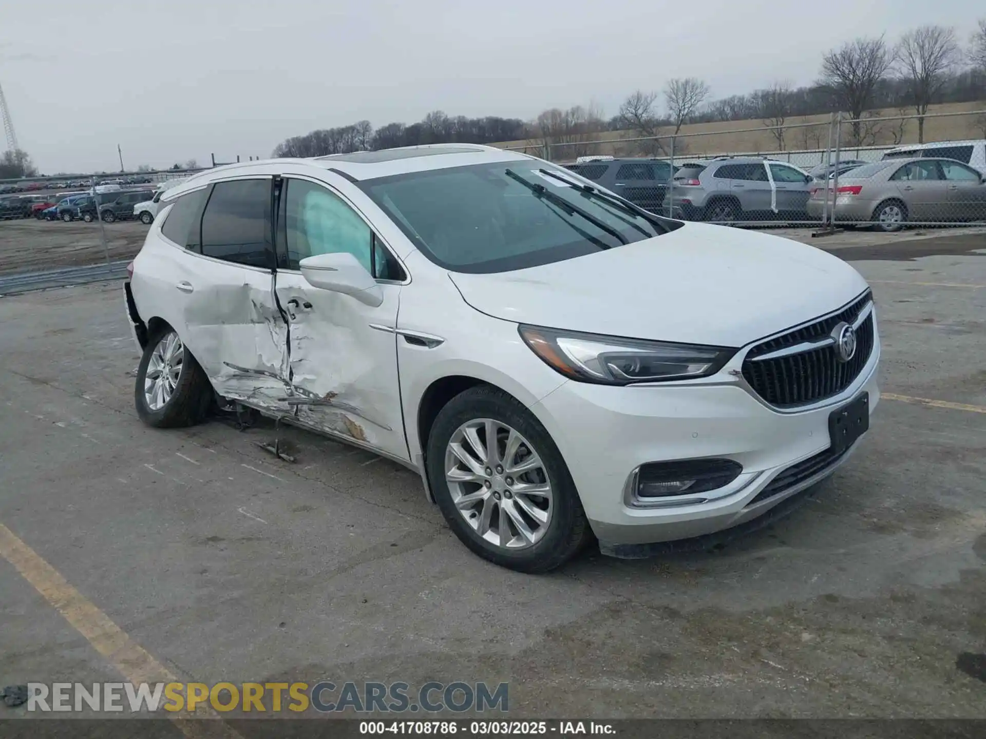 1 Photograph of a damaged car 5GAEVBKW2LJ244852 BUICK ENCLAVE 2020