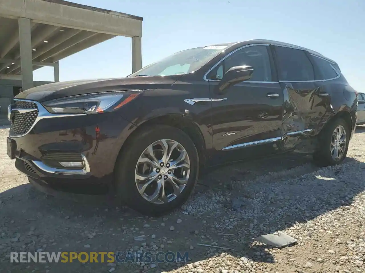 1 Photograph of a damaged car 5GAEVCKW1LJ249269 BUICK ENCLAVE 2020