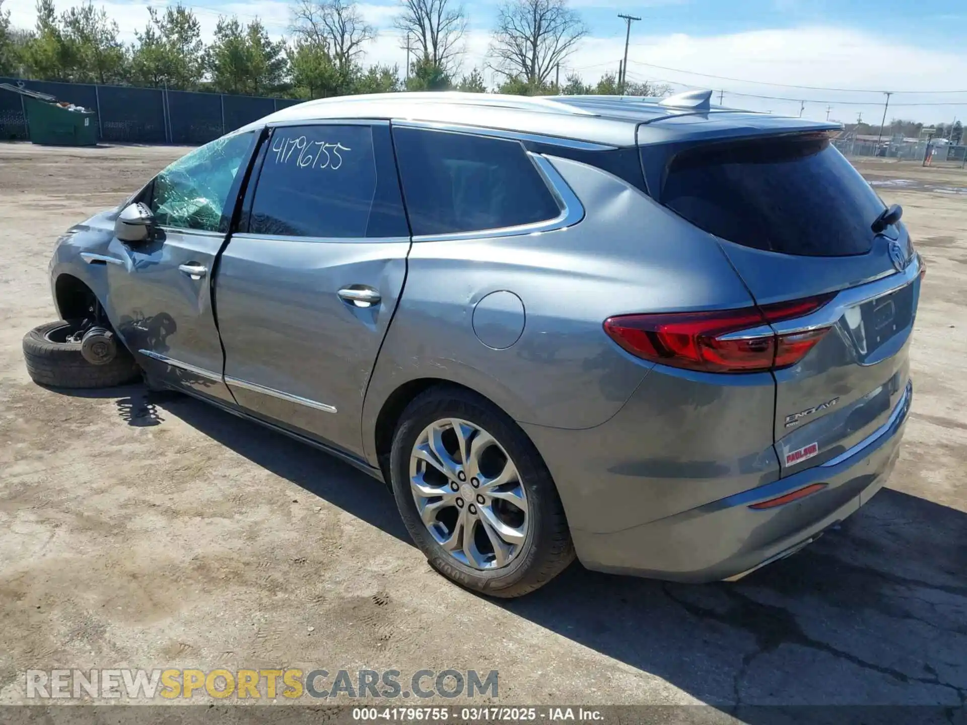 3 Photograph of a damaged car 5GAEVCKW1LJ284474 BUICK ENCLAVE 2020