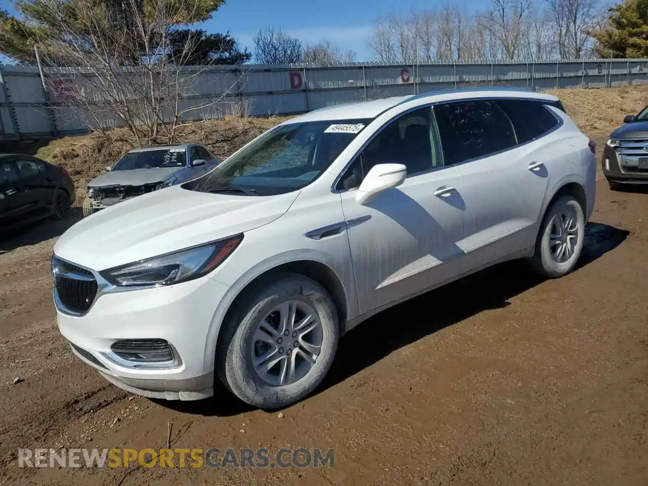 1 Photograph of a damaged car 5GAERAKW6MJ107607 BUICK ENCLAVE 2021