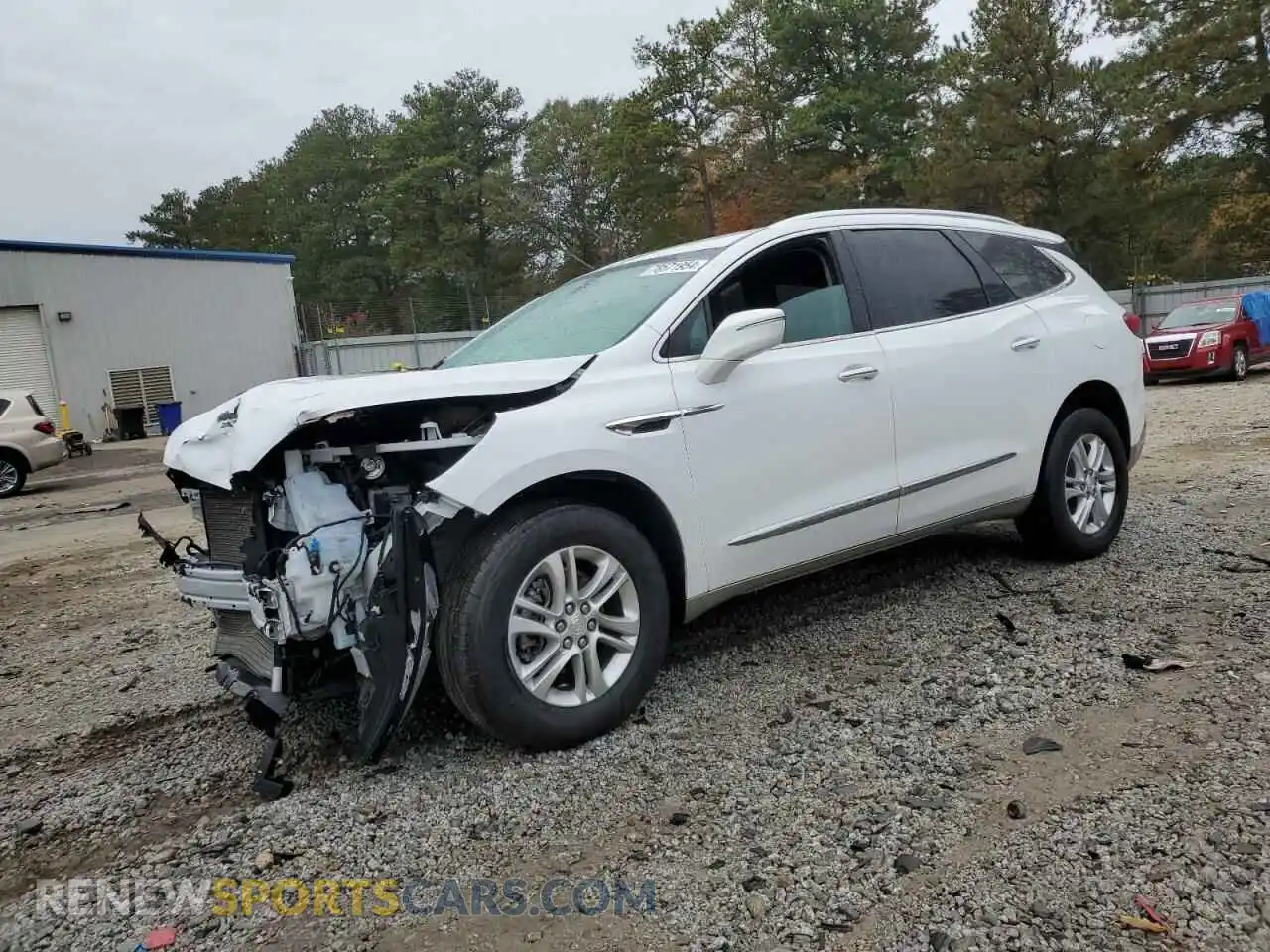 1 Photograph of a damaged car 5GAERAKW6MJ196949 BUICK ENCLAVE 2021
