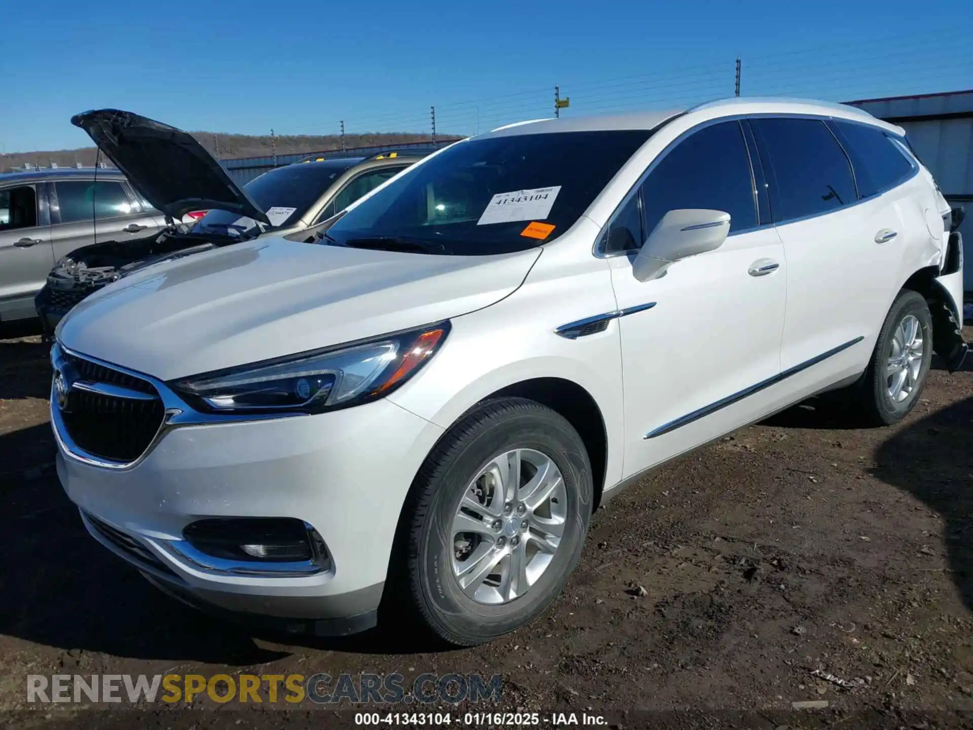 2 Photograph of a damaged car 5GAERBKW3MJ175482 BUICK ENCLAVE 2021