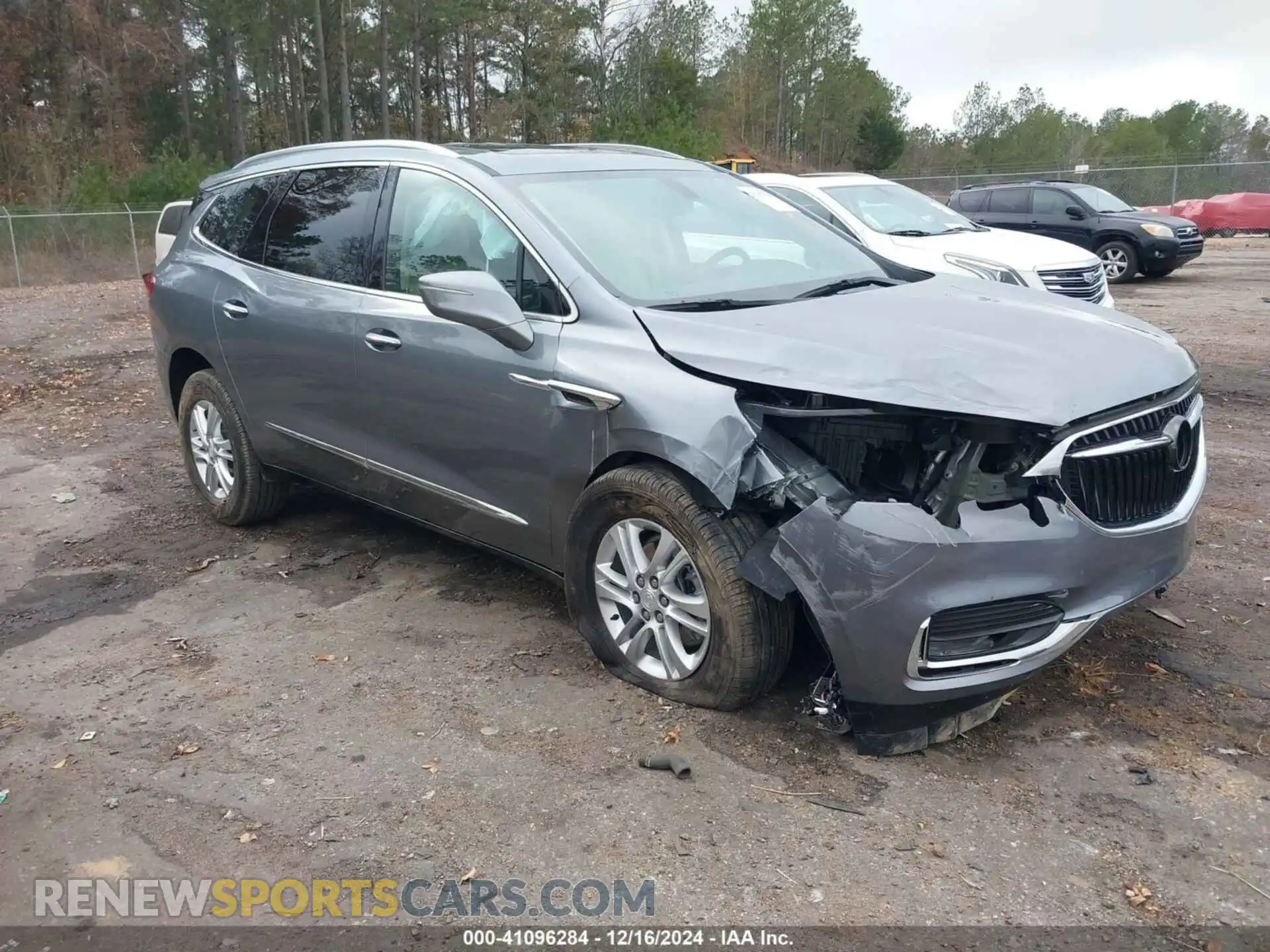 1 Photograph of a damaged car 5GAERBKW8MJ227222 BUICK ENCLAVE 2021
