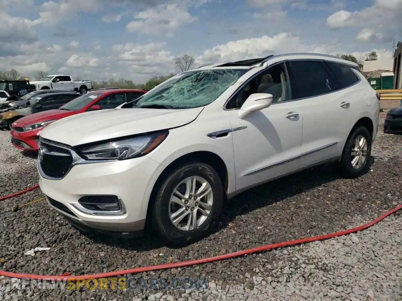1 Photograph of a damaged car 5GAERBKW8MJ271446 BUICK ENCLAVE 2021