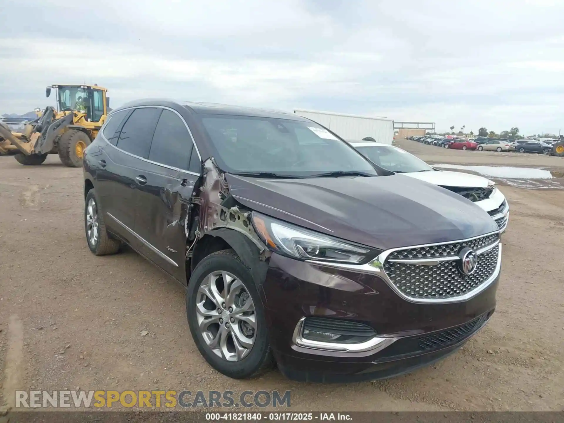 1 Photograph of a damaged car 5GAERDKW1MJ183642 BUICK ENCLAVE 2021